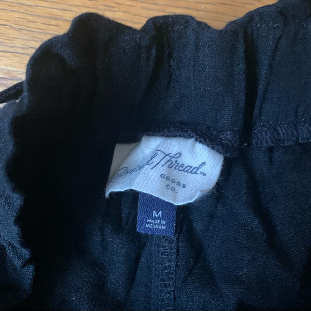 Universal Thread Mid-Rise Linen Pull-On Shorts (S… - image 4